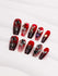 press on nails, acrylic nails, fake nails, glue on nails, halloween nails