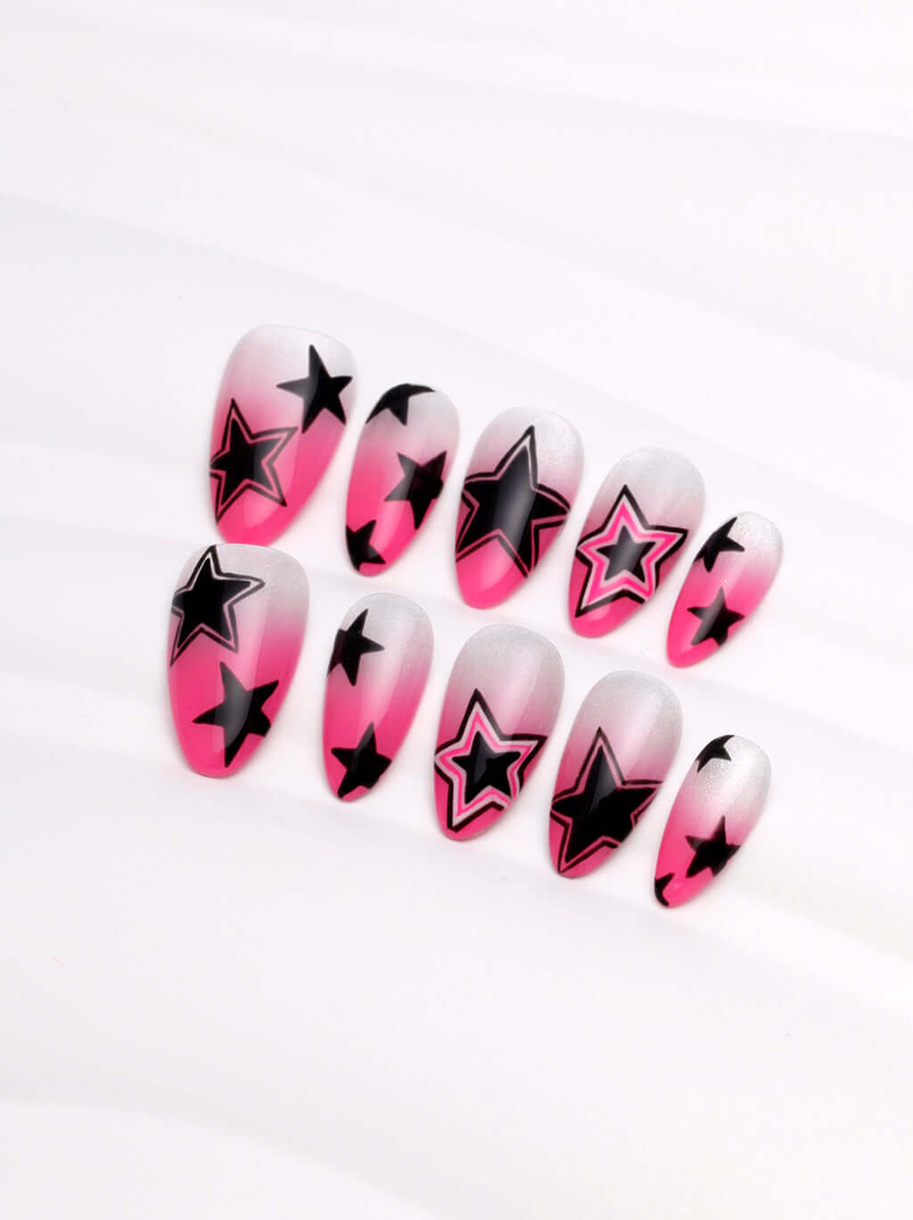 presson nails, acrylic nails, fake nails, glue on nails, fashionable nails